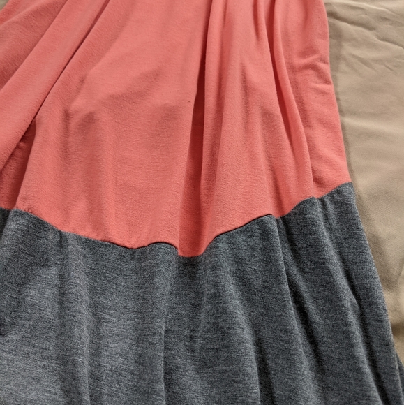 Jersey High Low Spaghetti Strap Keyhole Dress - Picture 2 of 3